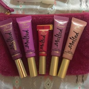 Too faced Liquified Long Wear Lipstick Bundle